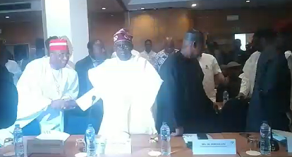 Tinubu Attends National Peace Committee Meeting With Presidential Candidates