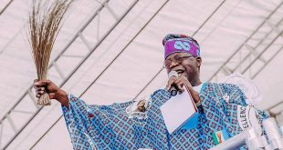 Tinubu says he’ll sweep corruption and insecurity away if elected