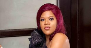 Toyin Abraham and a die-hard fan shed tears after an emotional encounter