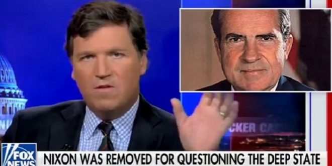 Tucker Carlson: Nixon Was Removed from Office Because He Knew CIA Was Involved in Kennedy Assassination