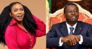 Yemi Alade reacts to rumors of being pregnant for Togo's president