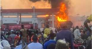 Abuja fuel station gutted buy fire as tanker explodes