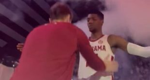 Alabama Will Be Retiring Brandon Miller's Pre-Game Pat Down Introduction