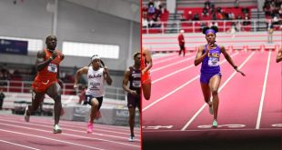 Ashe and Ofili cruise to 60m final, Brume also makes the final list at SEC Indoor Championships