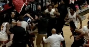 Austin Peay - North Florida Fought After a Hard Foul on a Dunk Attempt That Didn't Even Count