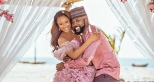 Banky W publicly appreciates Adesua for staying with him on political journey