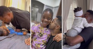 Basketmouth shares lovely video with his kids after divorce saga