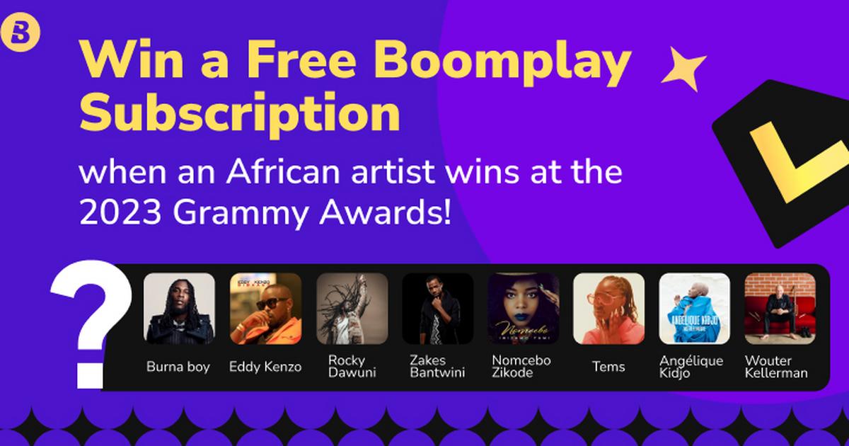 Boomplay to celebrate African Music Excellence at the 65th Grammys with free subscription