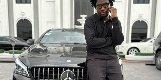 Comedian Nasboi acquires new Mercedes Benz