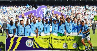 Manchester City Premier League title 2017/18