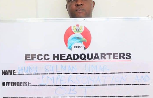 EFCC arrests man impersonating the EFCC Chairman in Abuja