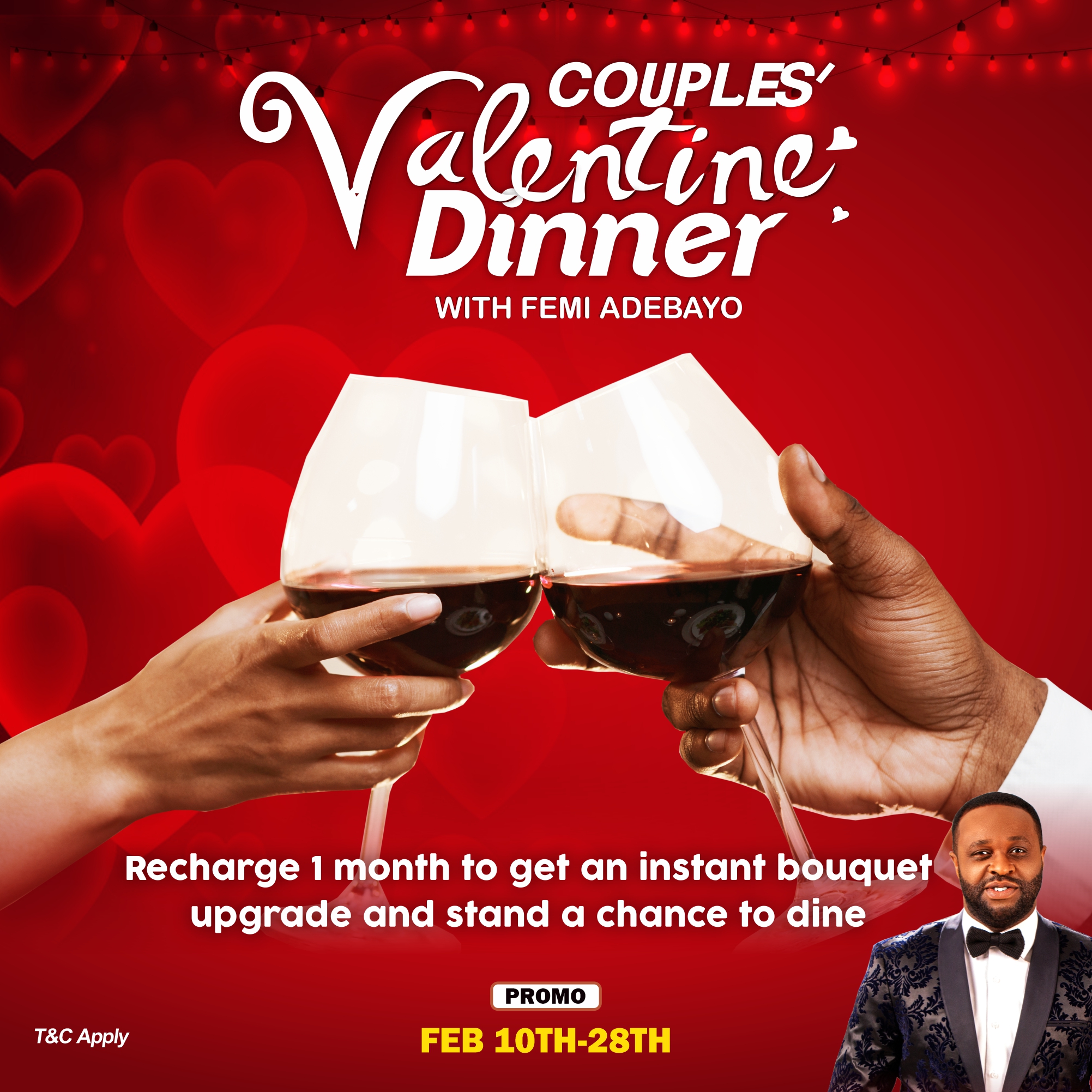 Femi Adebayo To Host Valentine