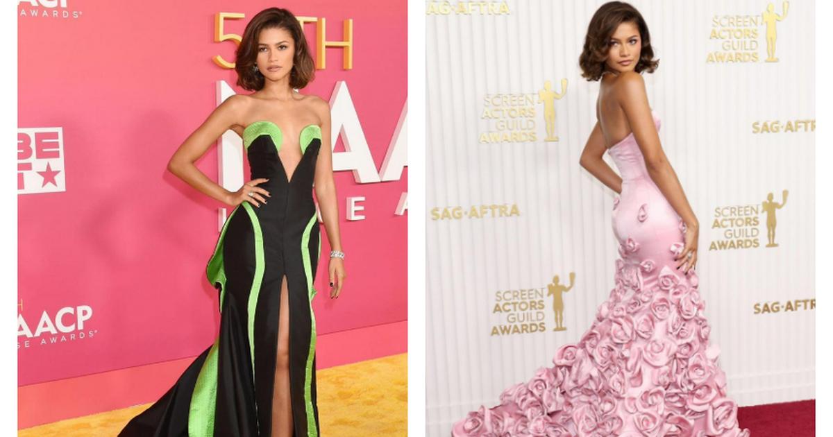 How to slay a red carpet: Zendaya attends awards shows in jaw-dropping outfits