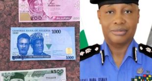 IGP orders arrest of persons selling, rejecting or spraying Naira