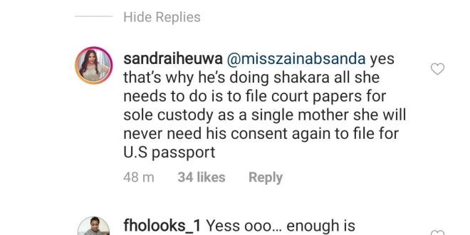 It will be over my dead body that I let you win - Tonto Dikeh continues to drag Olakunle Churchill, accuses him of stealing their son