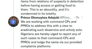 "It's unprofessional and shameful"- Police PRO, Olumuyiwa Adejobi condemns police officers who demand money from complainants