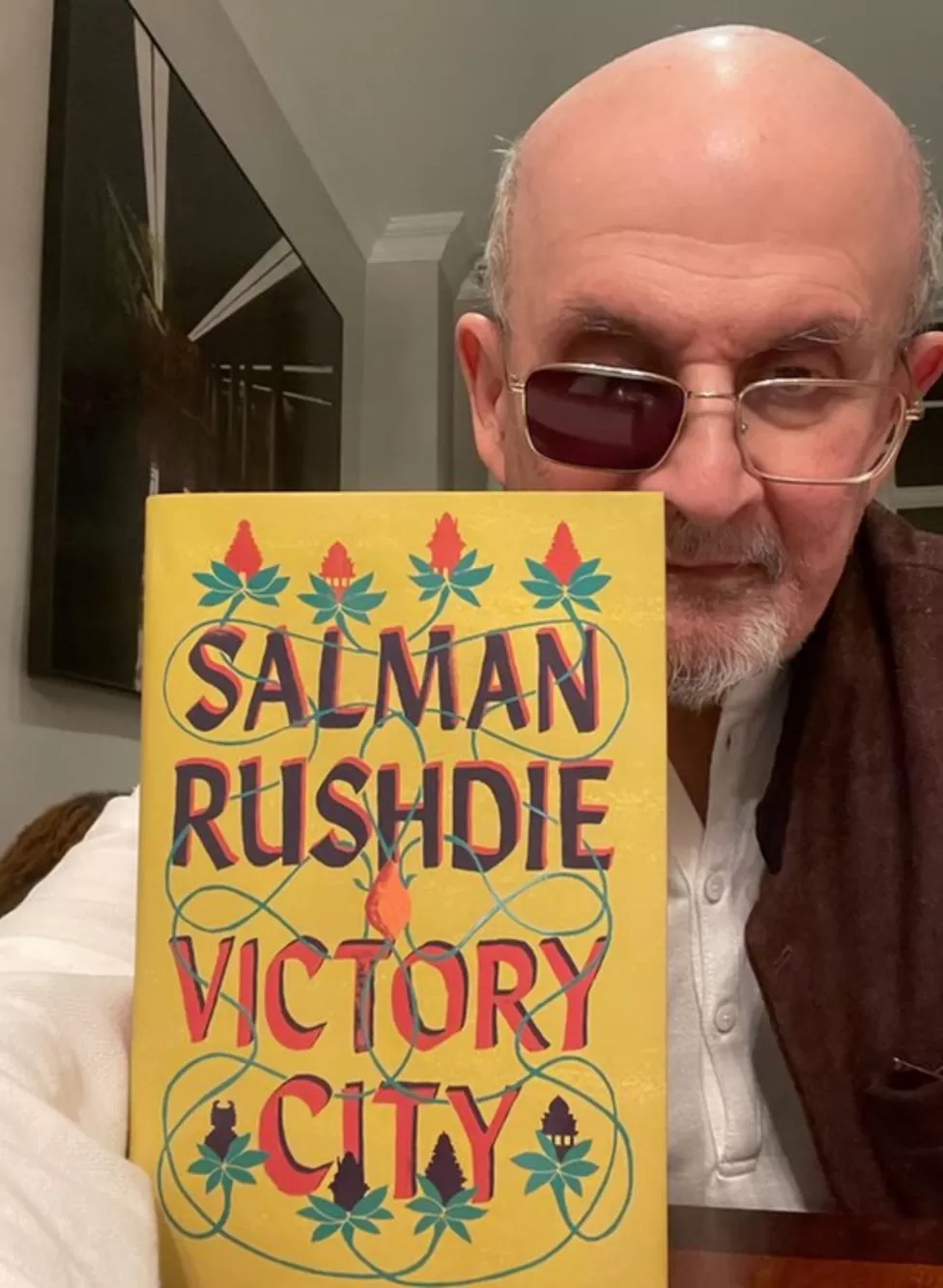 "I've found it very difficult to write" - Salman Rushdie speaks for the first time after he was stabbed last year and lost an eye for his 1988 novel The Satanic Verses