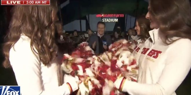 Kansas City Chiefs Cheerleaders Had to Get Up Before 5am to Be On FOX & Friends For 30 Seconds