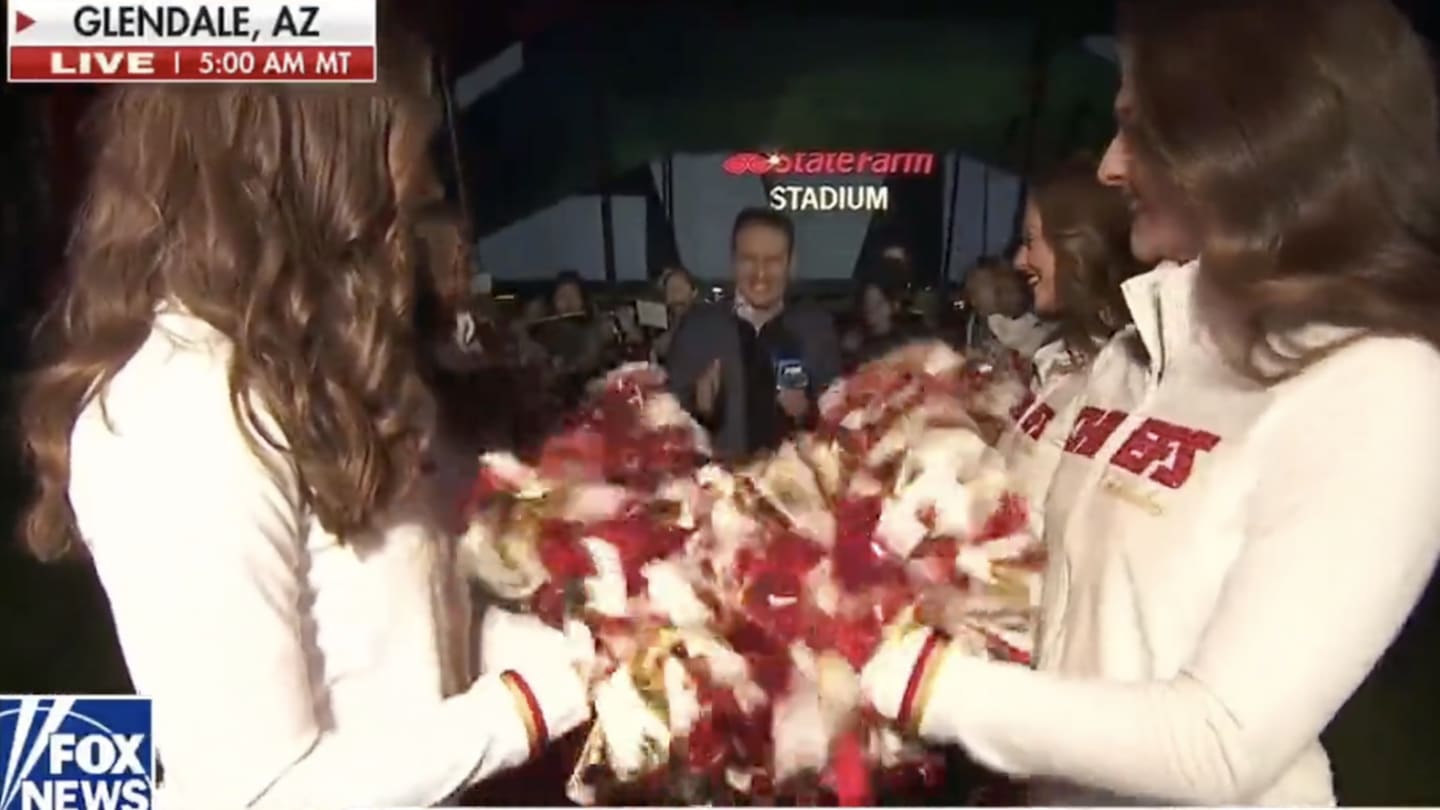 Kansas City Chiefs Cheerleaders Had to Get Up Before 5am to Be On FOX & Friends For 30 Seconds