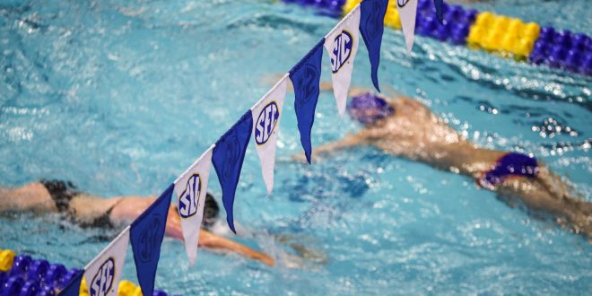 LSU women, Texas A&M men lead after Day One