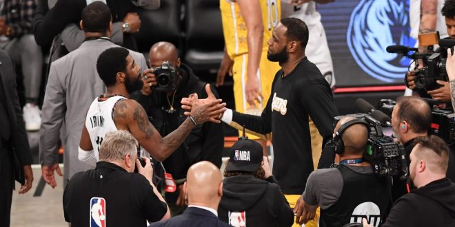 LeBron James Lets Everyone Know He's Disappointed the Lakers Didn't Land Kyrie Irving