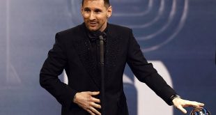 Lionel Messi crowned best men