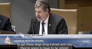 Minnesota State Senator Doesn't Want Legal Weed Because Police Dogs Will Have to Retire