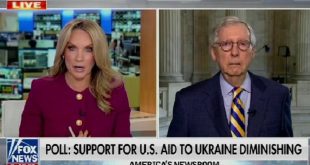 Mitch McConnell Feels He Needs to 'Explain to the American People' Why Ukraine is the 'Most Important' Thing in the World