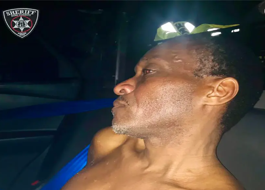 Naked man steals ambulance and leads police on a chase