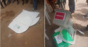 #NigeriaElections2023: Soldiers recover two ballot boxes snatched by thugs in Gombe