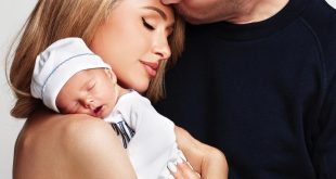 Paris Hilton shows newborn son