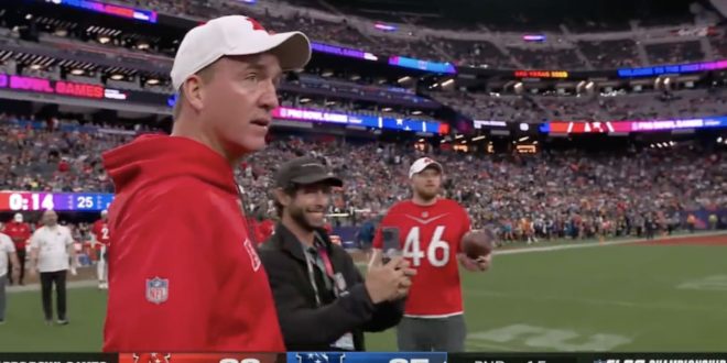 Peyton Manning Infuriated After Controversial End to Pro Bowl Flag Football Game
