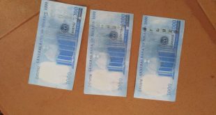 Police arrest two suspects for allegedly possessing and selling counterfeit N1000 notes (photos)