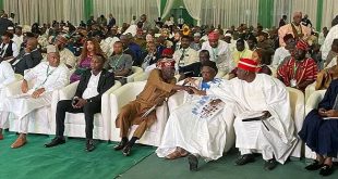 President Buhari watches as Tinubu, Atiku, Obi, others sign Peace Accord (photos)