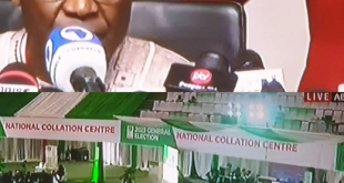 Presidential election:  INEC opens National Collation center, proceedings to commence at 6pm