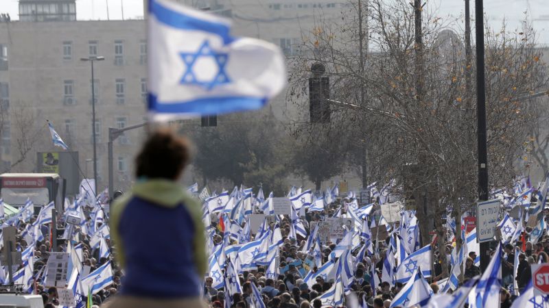 Protests across Israel as Netanyahu's government introduces bill to weaken courts | CNN