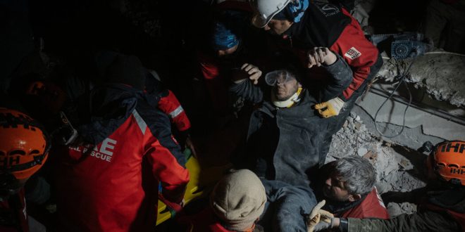 Rescue Teams Fight ‘Weather and the Earthquake’ as Toll Surpasses 7,700 Dead