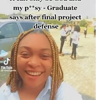 She is not a student of our school - Imo polytechnic SUG disowns lady who went viral for attributing her graduation from the school to God and her