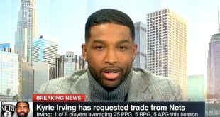 Tristan Thompson Said He Texted Kyrie Irving About Reuniting On the Lakers