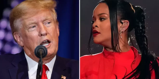 Trump brands Rihanna's Super Bowl performance an 'epic fail'