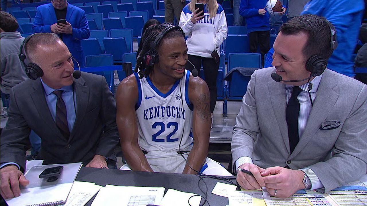 Wallace praises UK's ability to play winning basketball - ESPN Video