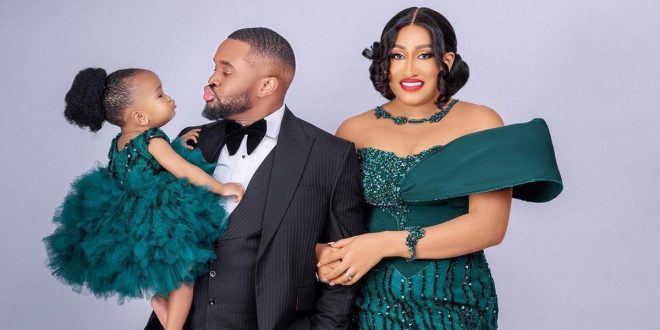 William Uchemba finally shares pictures of his daughter, reveals why he didn't show it for a year