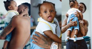 Wizkid shares more enchanting photos of his 4th child, fans go wild