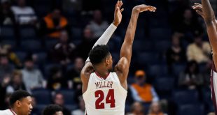 1-seed Bama bests 9-seed MS State with 3-point barrage