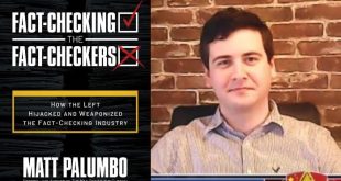 Author Matt Palumbo Exposes in New Book How the Left Weaponized the Fact-Checking Industry