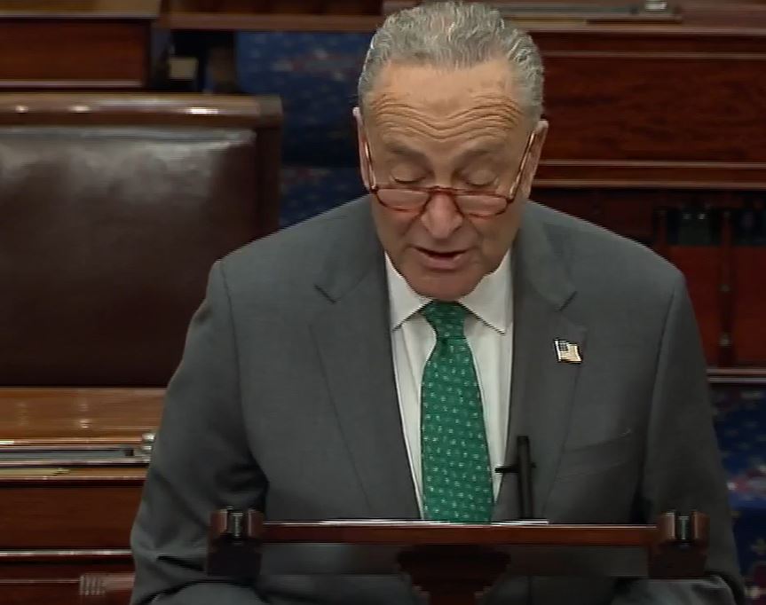 Chuck Schumer Trashes The House GOP's DOA Big Oil Energy Bill
