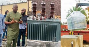 Desmond Elliott gifts constituents new transformers ahead of elections