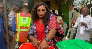 Funke Akindele loses her polling unit to APC