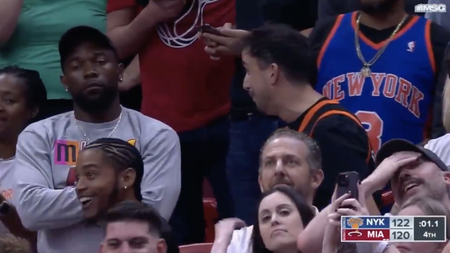 Heat Fan Forced to Accept Gloating From Knicks Fan After Wild Julius Randle Game-Winner