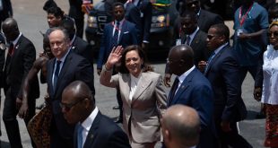 In Africa, Kamala Harris Looks to Deepen Relations Amid China’s Influence